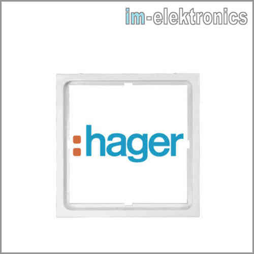 Zwischenrahmen für Zeitschaltuhren, Rahmenprogramm von "HAGER"