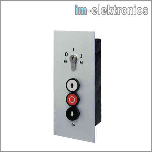 geba Schlüsselschalter mit 3 Drucktasten für Unterputzmontage, IMS-EPZ 4-1R
