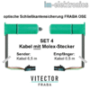 IMOSE-S-1102M, Opto-Sensor-Set VITECTOR FRABA OSE-S mit Moltex-Stecker